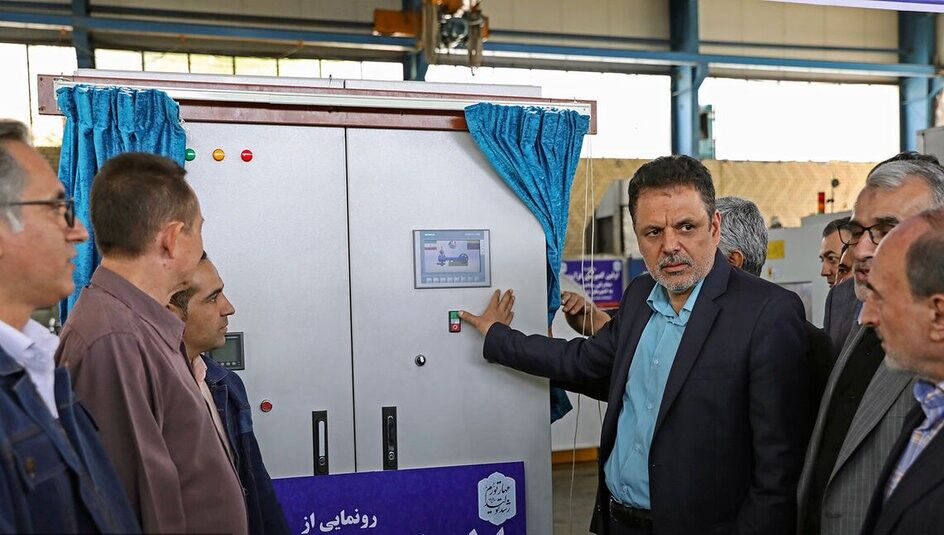 نخستین کمپرسور فرآیندی صادراتی ساخت ایران رونمایی شد