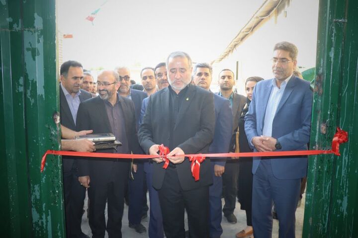 یک واحد صنعتی در شهرستان آرادان افتتاح شد