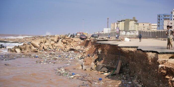 ۳ هزار کشته در طوفان و سیل لیبی