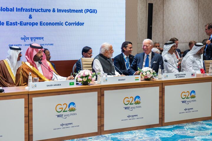 کریدور هند_خاورمیانه_اروپا و جی ۲۰؛ نظم جهانی به سوی اوراسیا تغییر می کند! کریدور هند_خاورمیانه_اروپا و جی ۲۰؛ نظم جهانی به سوی اوراسیا تغییر می کند!