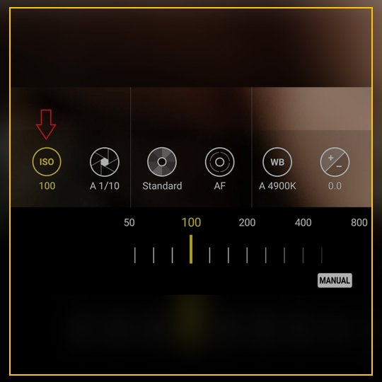 استفاده از حالت عکاسی حرفه ای در موبایل