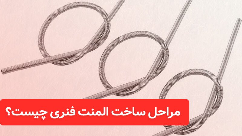 168024 - ساخت المنت فنری : مراحل ساخت + بهترین تولیدکننده