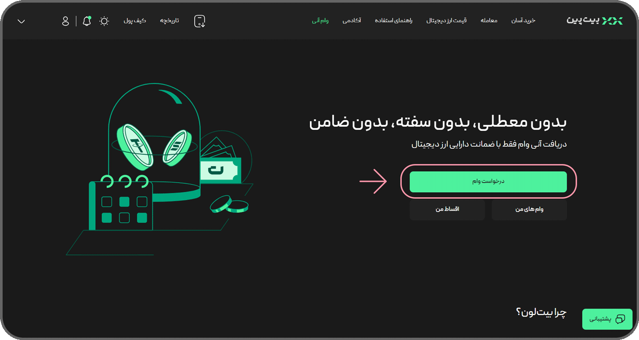 وام فوری بیت لون