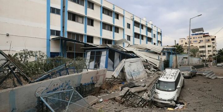 مقاومت بخش بانکی غزه در برابر بمبارانهای اشغالگران صهیونیست مقاومت بخش بانکی غزه در برابر بمبارانهای اشغالگران صهیونیست