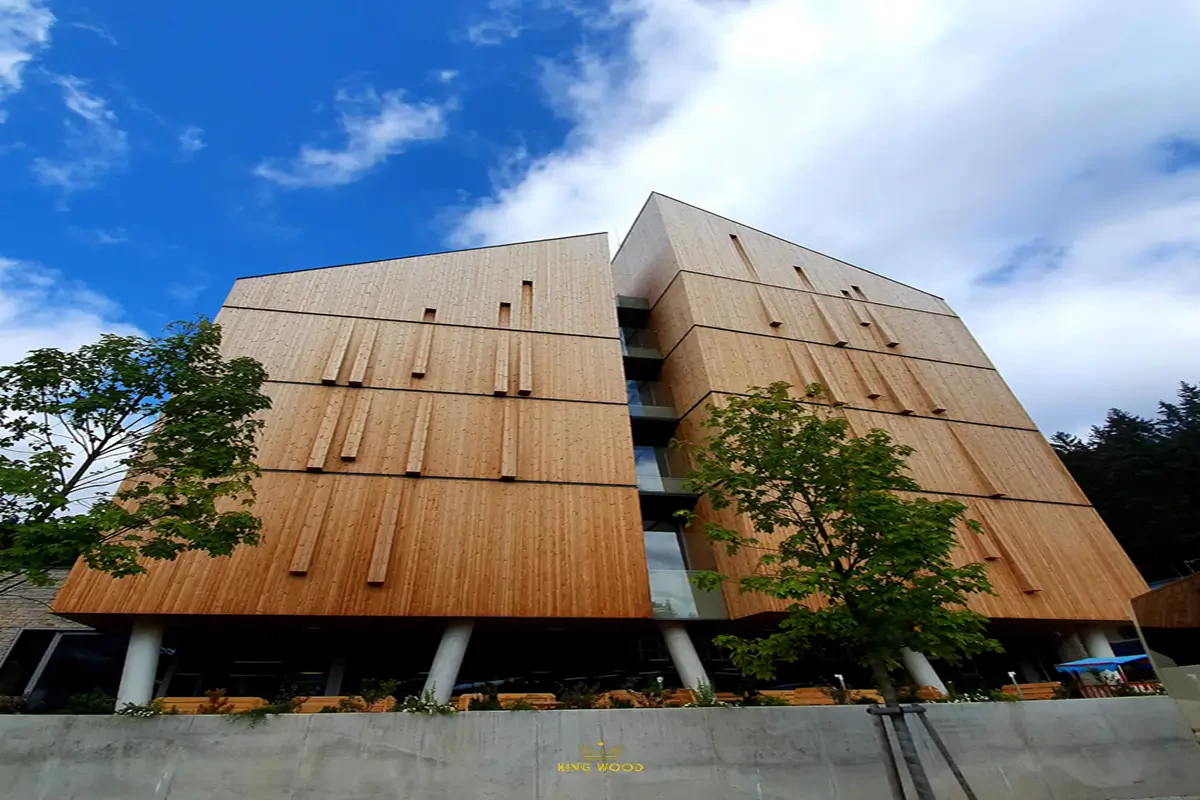 قیمت نمای چوبی ساختمان