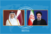 گفت‌وگوی تلفنی رئیس جمهور و امیر قطر