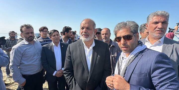 وزیر کشور از سد آقدکش در شمال گلستان بازدید کرد