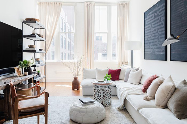 راهنمای چیدمان دکوراسیون شیک برای آپارتمان کوچک