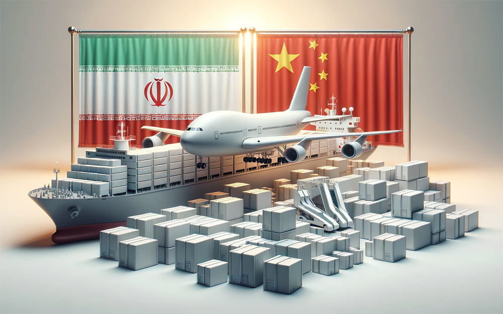 ارسال بار از چین به ایران