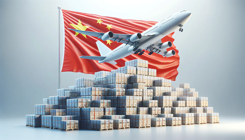 ارسال بار هوایی از چین