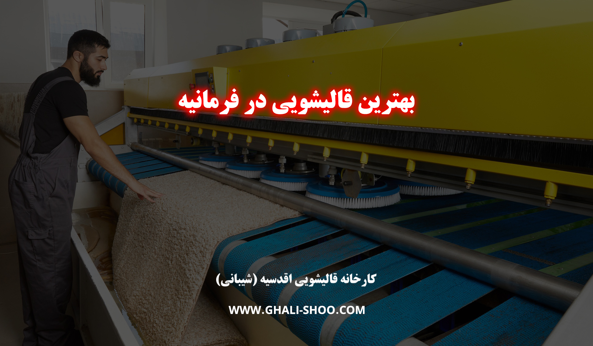 بهترین قالیشویی در فرمانیه