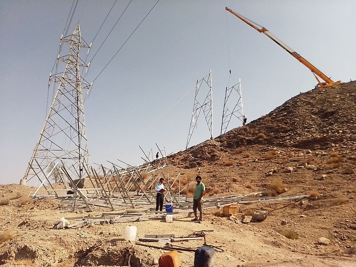 بازی با جان به قیمت نان| حقوق قطره چکانی دکل بندان نامیه