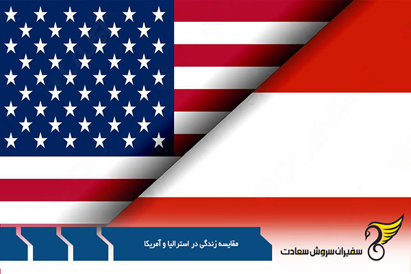 مقایسه کیفیت و هزینه زندگی در استرالیا و آمریکا