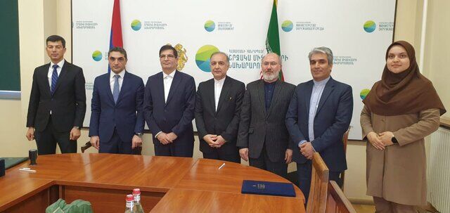امضای تفاهمنامه همکاری میان ایران و ارمنستان برای قطع ورود آلودگی به رود ارس امضای تفاهمنامه همکاری میان ایران و ارمنستان برای قطع ورود آلودگی به رود ارس