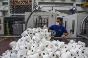 همکاری بنیاد علوی در بهره برداری از کارخانه تولید دستمال کاغذی سه قلعه