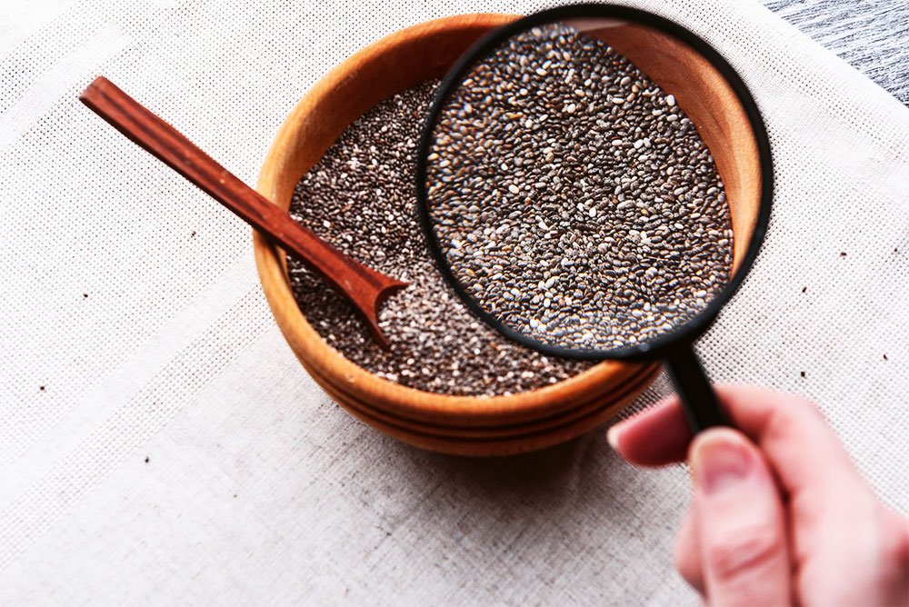 دانه چیا برای لاغری شکم و پهلو