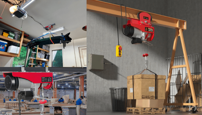 وینچ برقی کارگاهی برای انواع صنایع