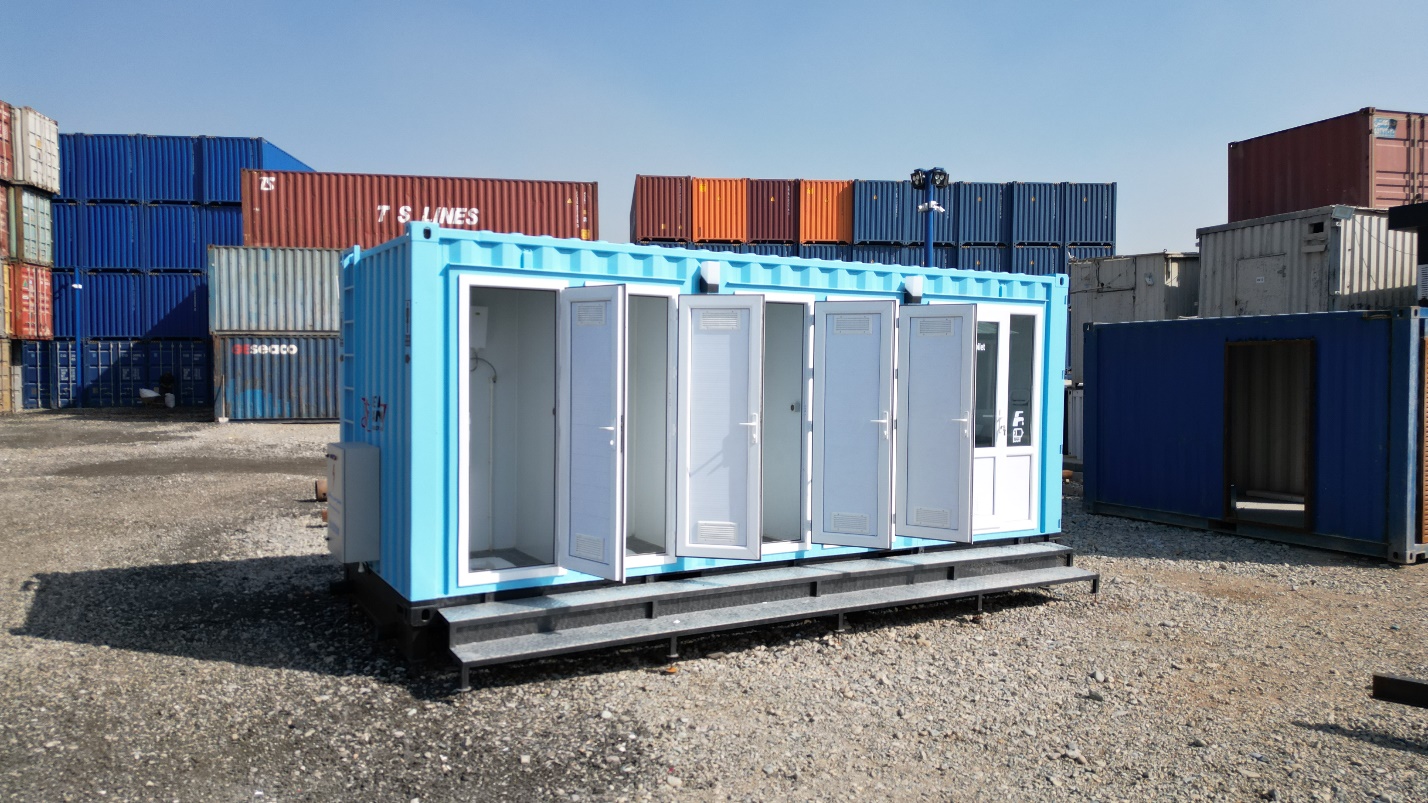 کانکس سرویس بهداشتی(سرویس پیش ساخته) و کانکس حمام