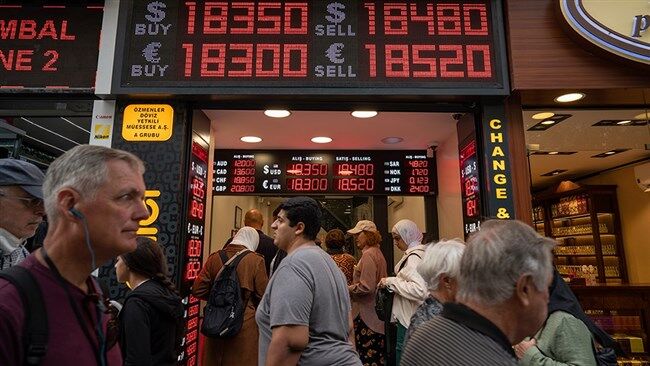 نرخ تورم در ترکیه به محدوده ۶۵ درصد رسید