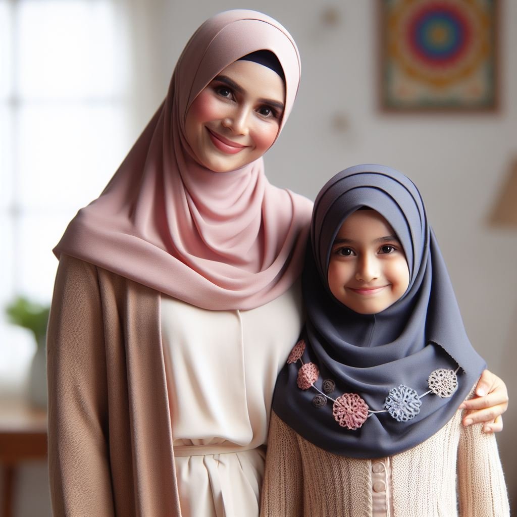روسری مادر و کودک
