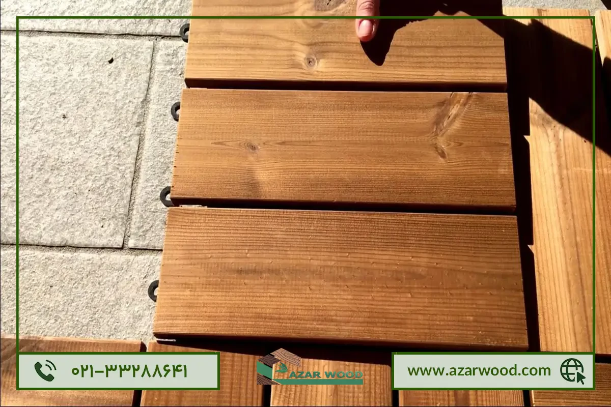 مراحل نصب تایل ترموود