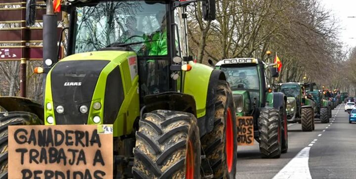 تعلیق فعالیت بندر بزرگ آنتورپ بلژیک در پی تظاهرات گسترده کشاورزان
