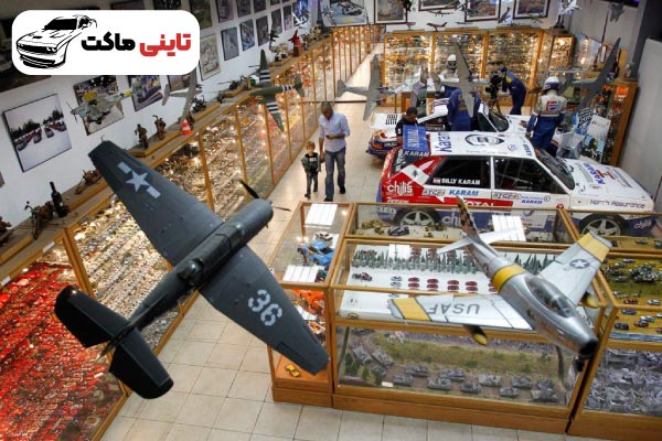 بخشی از کلکسیون نبیل کرم، بزرگترین کلکسیونر ماکت ماشین در جهان