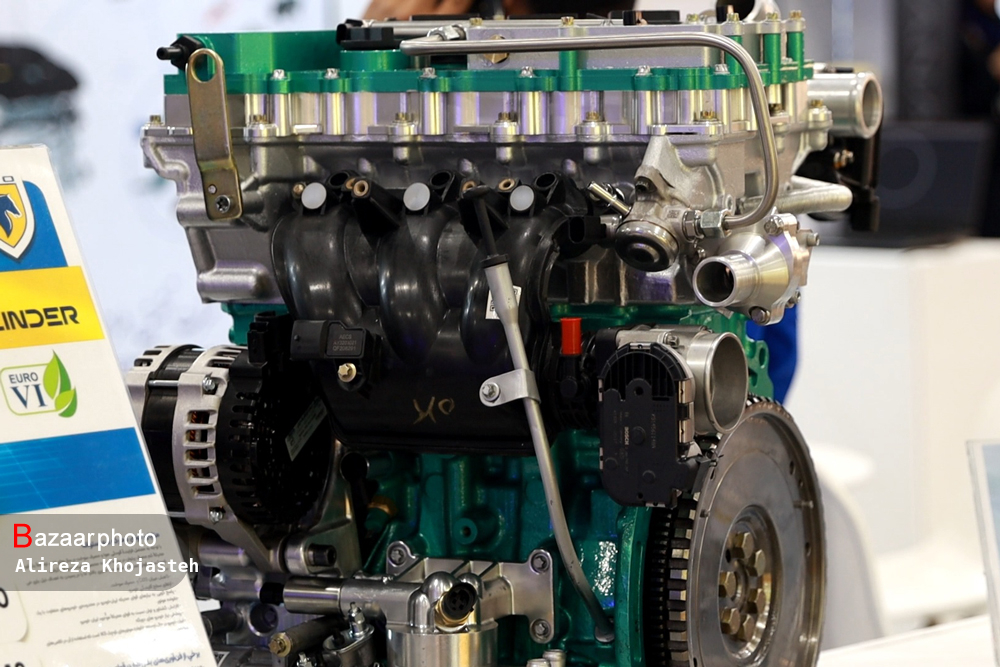 رونمایی از موتور سه سیلندر در سیزدهمین همایش موتورهای درون سوز و نفت