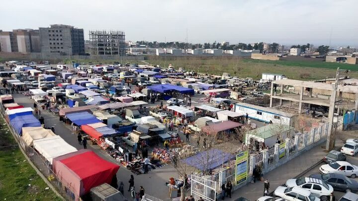 برپایی بازارچه‌ های نوروزی در گرگان 
