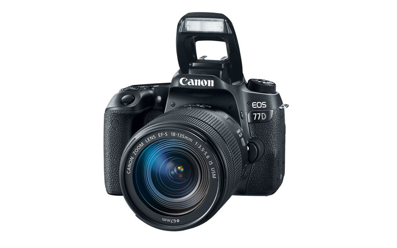 دوربین کانن Canon 77D با لنز 135-18 USM بهترین دوربین برای عکاسی دانشجویان گرافیک