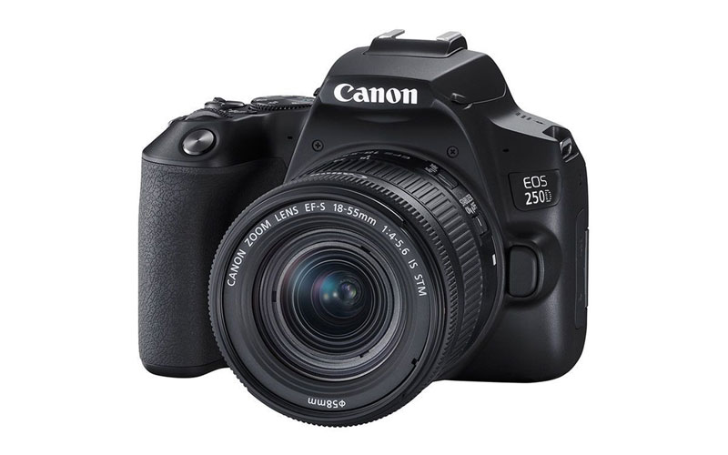 پیشنهاد دوربین کانن Canon 250D  به عنوان بهترین دوربین برای شروع عکاسی