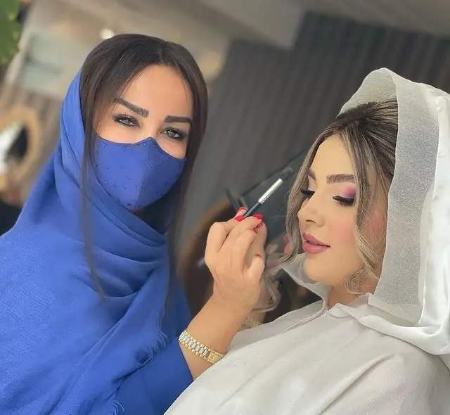 خانم شبنم نظیف بهترین آرایشگر عروس ایران