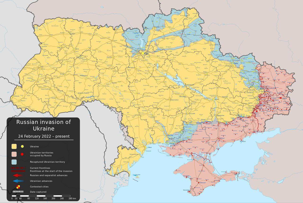 تصرف ۲۲ درصد از خاک اوکراین| تغییر استراتژی دفاعی با توپ یا جنگنده؟