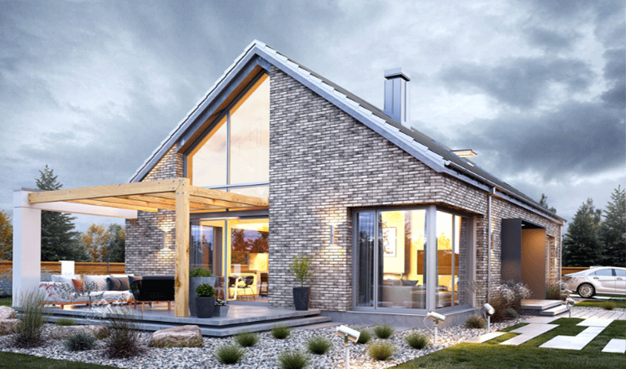 اصول ساخت ویلا با سقف شیروانی