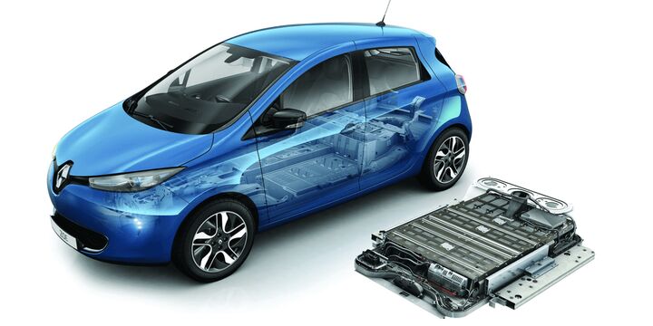رنو نخستین خودروساز اروپایی در بازیافت باتری| باتری خودروهای برقی اروپایی ۳۰ درصد ارزان می شود