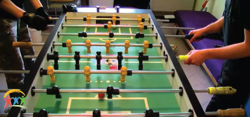 فوتبال دستی ورزشی عالی برای ایجاد رقابت و هیجان