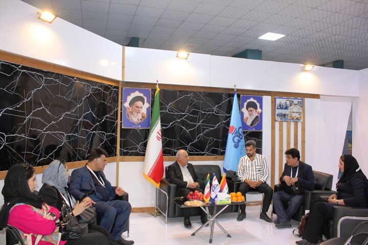 خیز مرکز آموزش بازرگانی برای ارتباط نفتی خوزستان و جهان| هیات اقتصادی در نمایشگاه نفت عراق حضور یافت