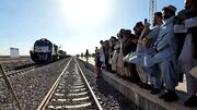 اولین قطار ترانزیتی افغانستان پس از ۴۰ روز به وان ترکیه رسید