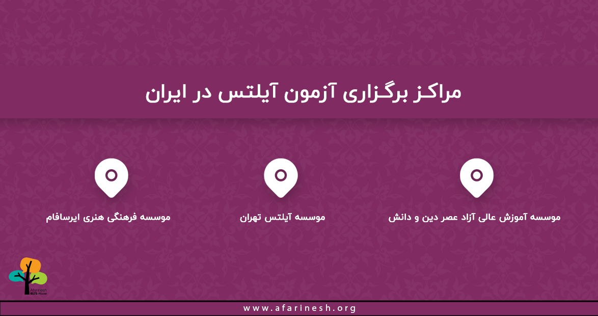 آزمون آیلتس در ایران