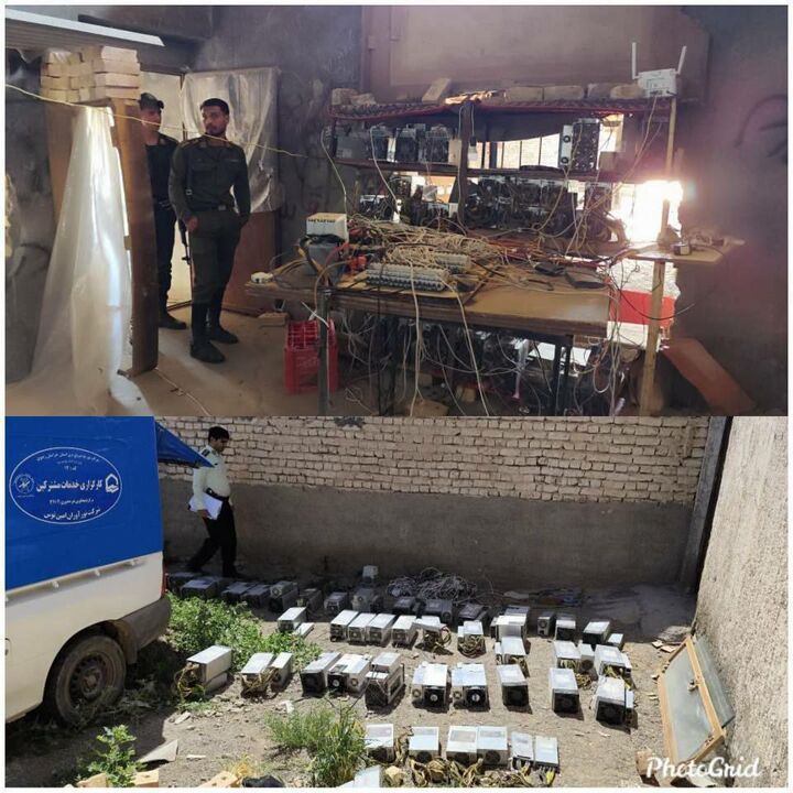 کشف و جمع آوری ۳۷ دستگاه استخراج رمز دارایی غیرقانونی در حوزه الکتریکی شهرستان زبرخان کشف و جمع آوری ۳۷ دستگاه استخراج رمز دارایی غیرقانونی در حوزه الکتریکی شهرستان زبرخان