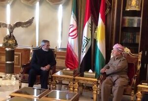 دیدار باقری با مسعود بارزانی دیدار باقری با مسعود بارزانی