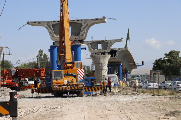 عملیات عمرانی پل روگذر «شهدای قراملک» به پیشرفت ۶۳ درصدی رسید عملیات عمرانی پل روگذر «شهدای قراملک» به پیشرفت ۶۳ درصدی رسید