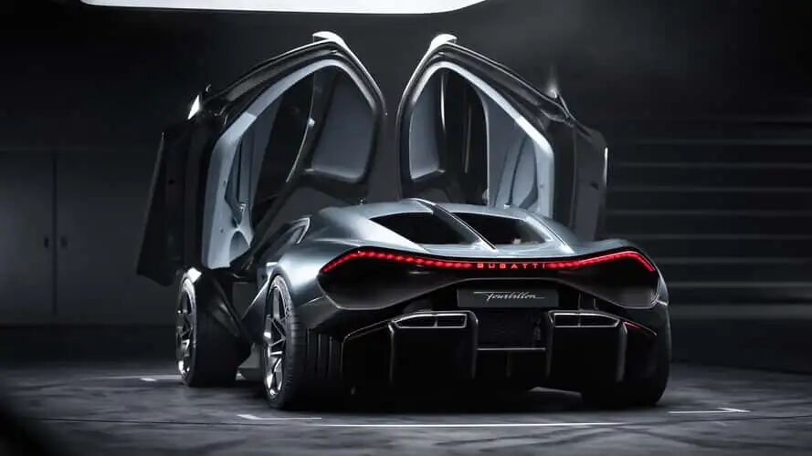 بوگاتی توربیلون ۴ میلیون دلاری چه ویژگی های دارد؟ | فناوری هیبریدی وزن را کاهش داد