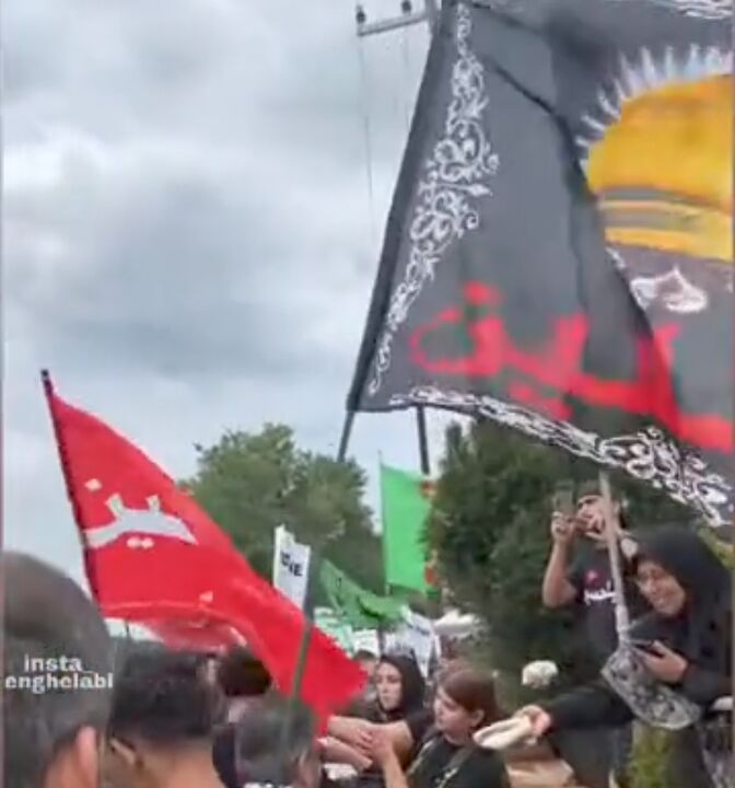 اینجا مسیر پیاده روی اربعین نیست؛ اینجا آمریکاست اینجا مسیر پیاده روی اربعین نیست؛ اینجا آمریکاست