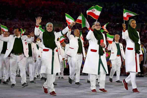 دوخت البسه کاروان ورزشی جمهوری اسلامی ایران در منطقه آزاد ارس