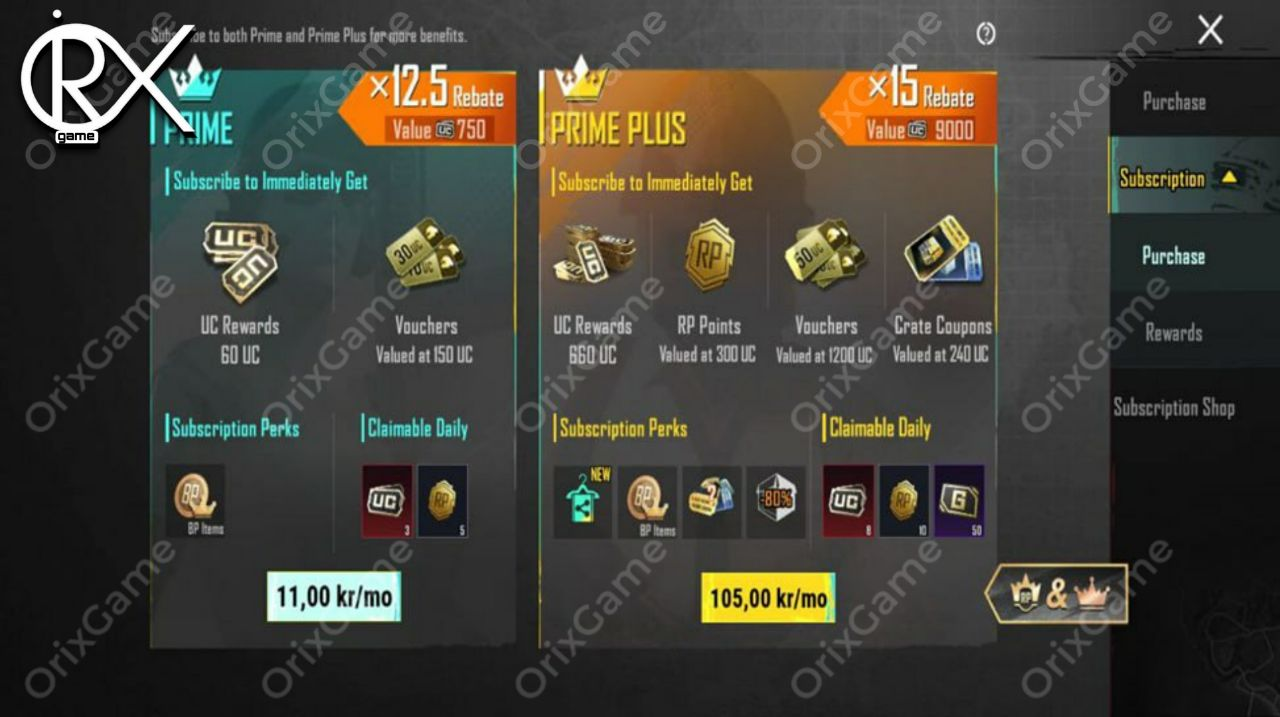 میخوای اکانت پابجیت رو در کمتر از ۵ دقیقه شارژ کنی!!! با اوریکس گیم