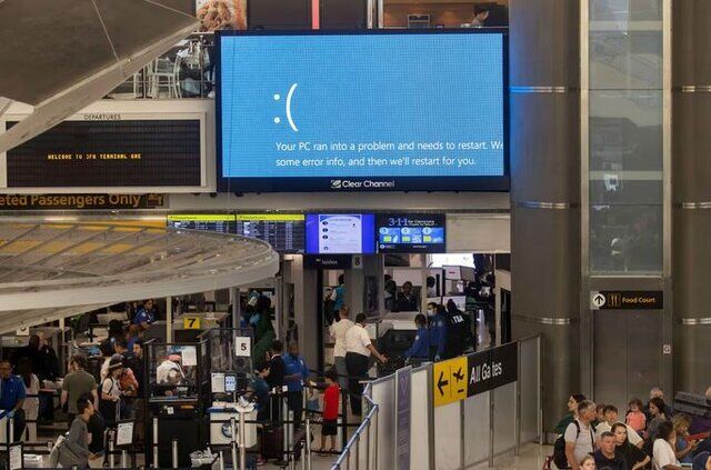 ۸.۵ میلیون رایانه ویندوز از کار افتادند ۸.۵ میلیون رایانه ویندوز از کار افتادند