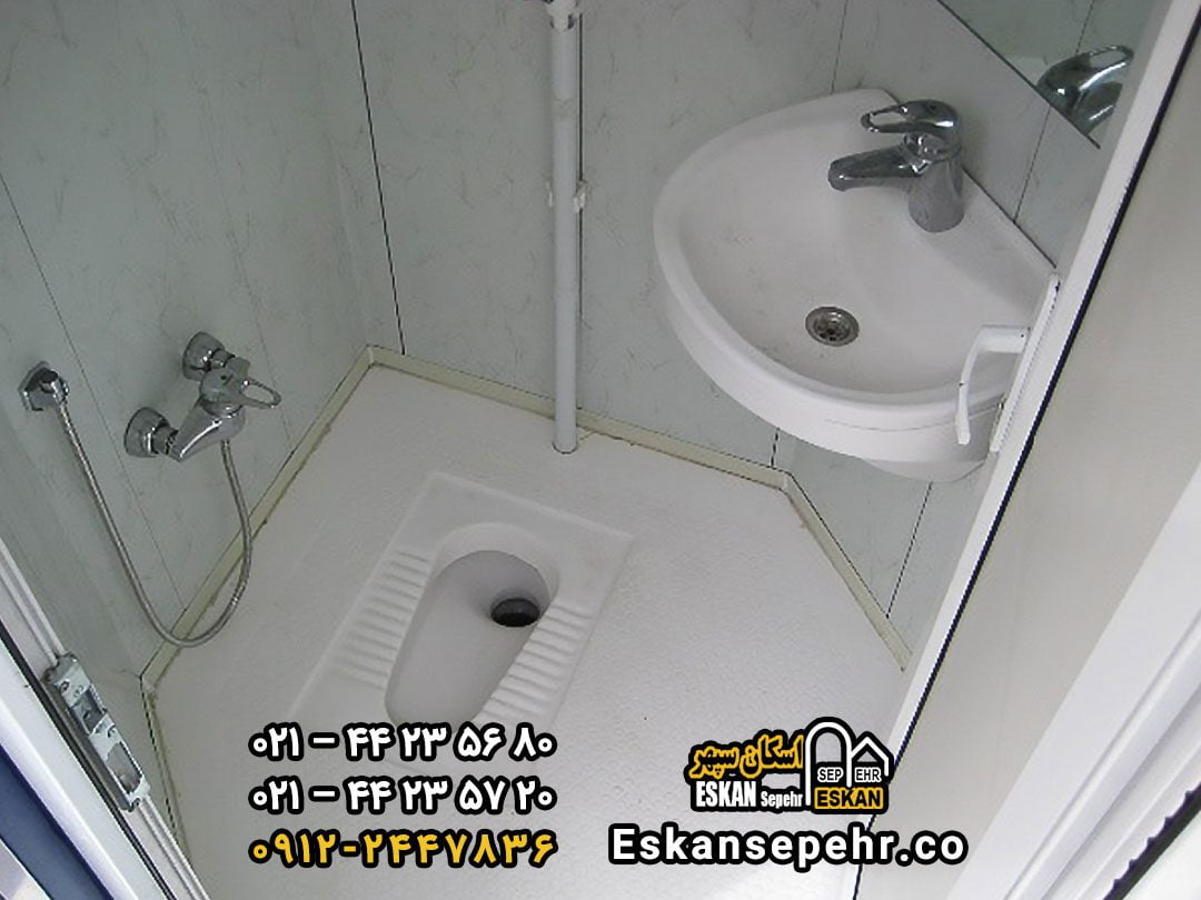 استفاده از کانکسهای سرویس بهداشتی برای زائران اربعین