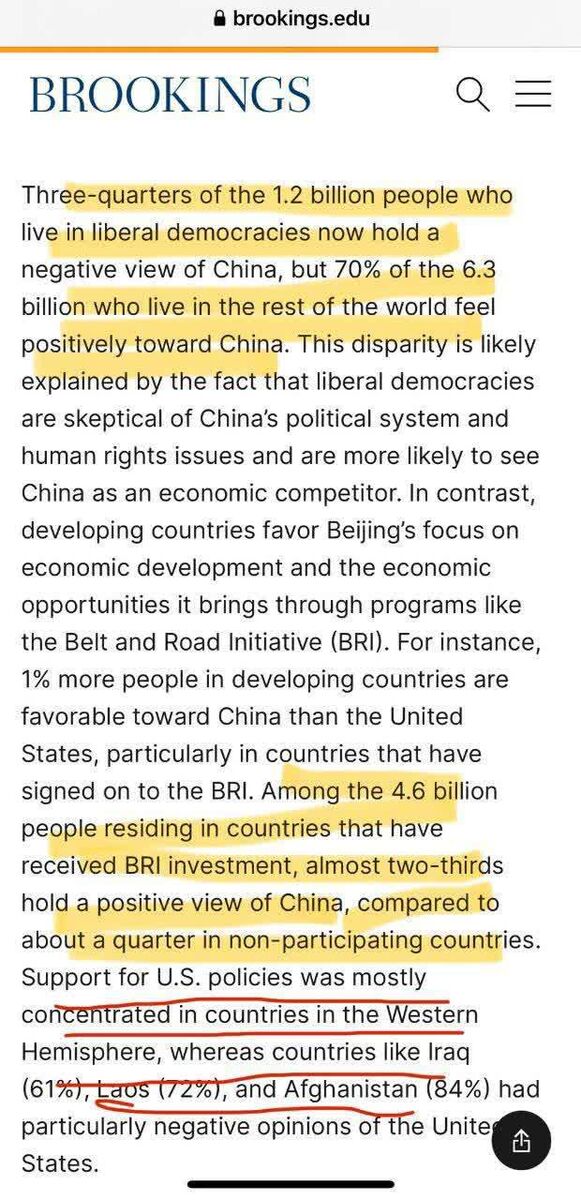 دیدگاه مردم جهان به چین چگونه است؟