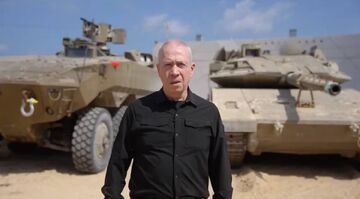 رسوایی وزیر دفاع اسرائیل که از پناهگاه ایران را تهدید می کرد